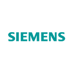 Green Siemens logo on a white background